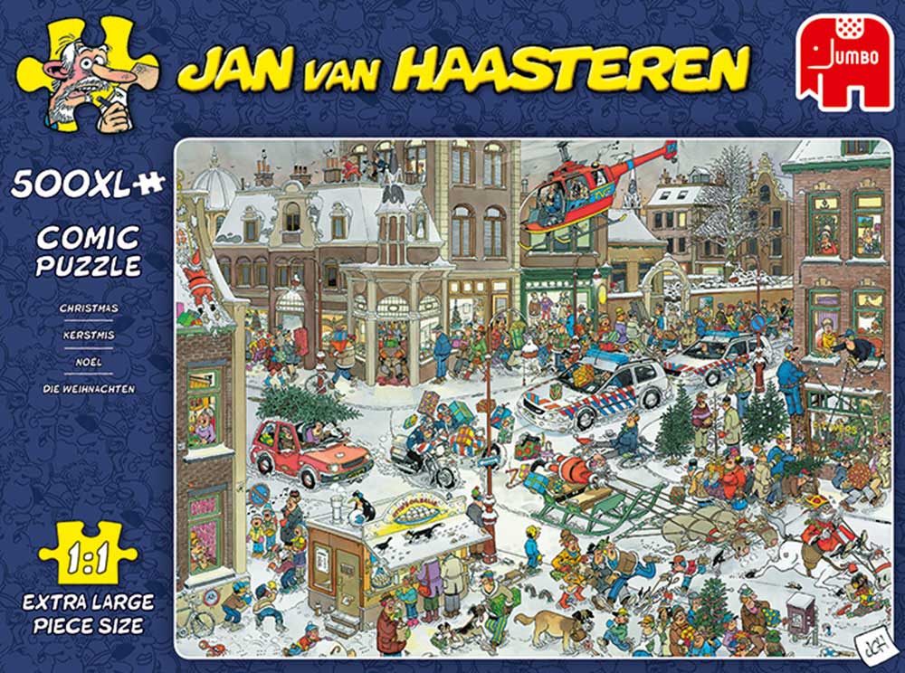 Vluchtig verbannen Zwaaien Christmas (Kerstmis) - Jan van Haasteren puzzels