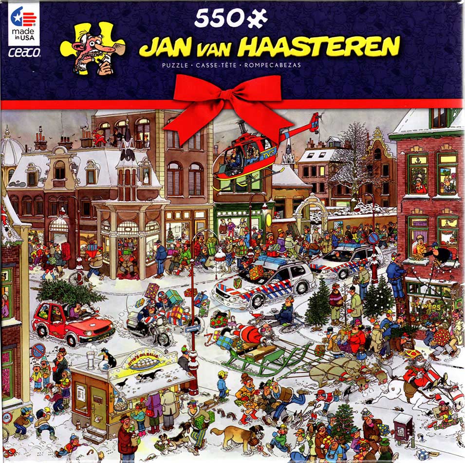 Vluchtig verbannen Zwaaien Christmas (Kerstmis) - Jan van Haasteren puzzels