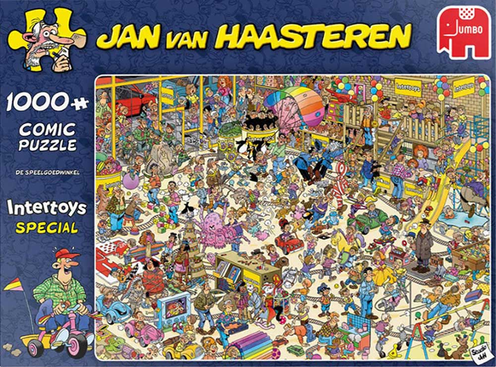 overhemd krekel Bestaan The Toy Shop (De Speelgoedwinkel) - Jan van Haasteren puzzels